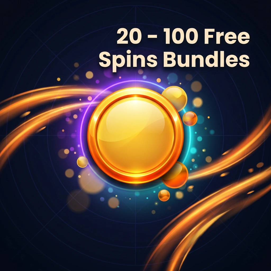 20 - 100 Free Spins Bundles